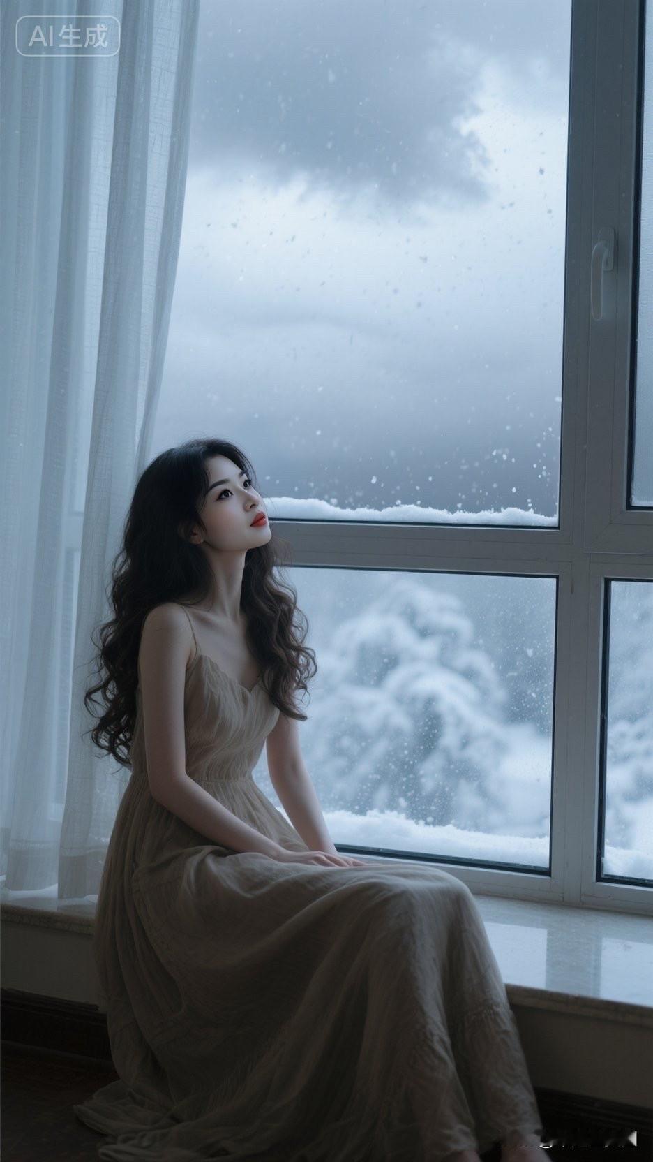 冬日暖阳下，静坐窗边，感受时光的温柔。