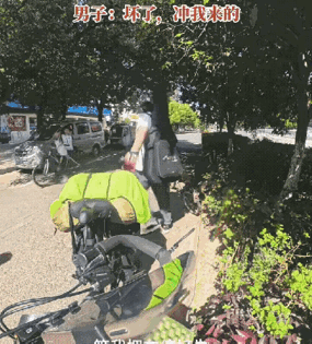 男子扶老人险被讹，幸好全程录像了，不然还真是有口说不清！江西抚州，这名骑行的