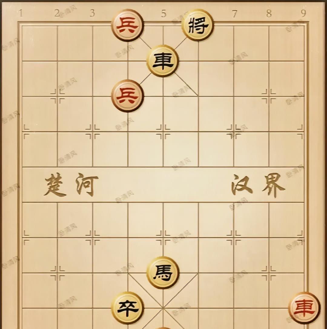 没有扎实的残局功夫，这棋还真是难以解开。别认为红车下底一将，就能把花心黑车抽掉
