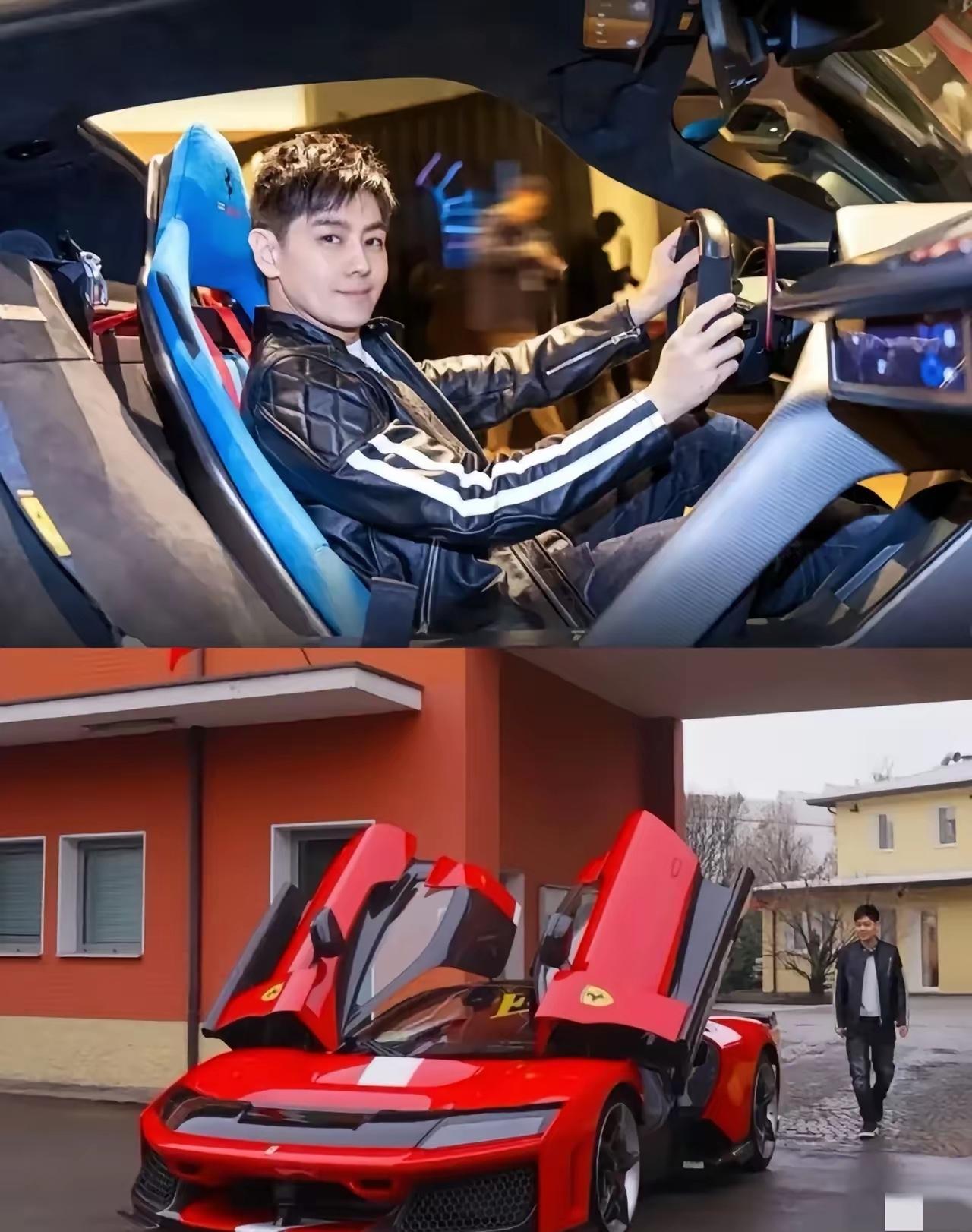 林志颖拿下中国第一台法拉利F80啦！全款2850万，还是全球限量799台的首发编