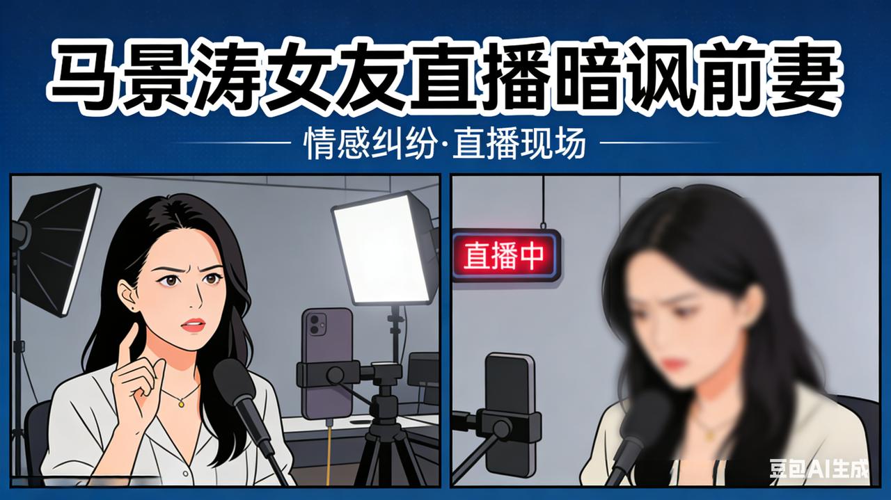 马景涛女友直播暗讽前妻：装太久迟早翻车，百万育儿费引热议2026年3月30