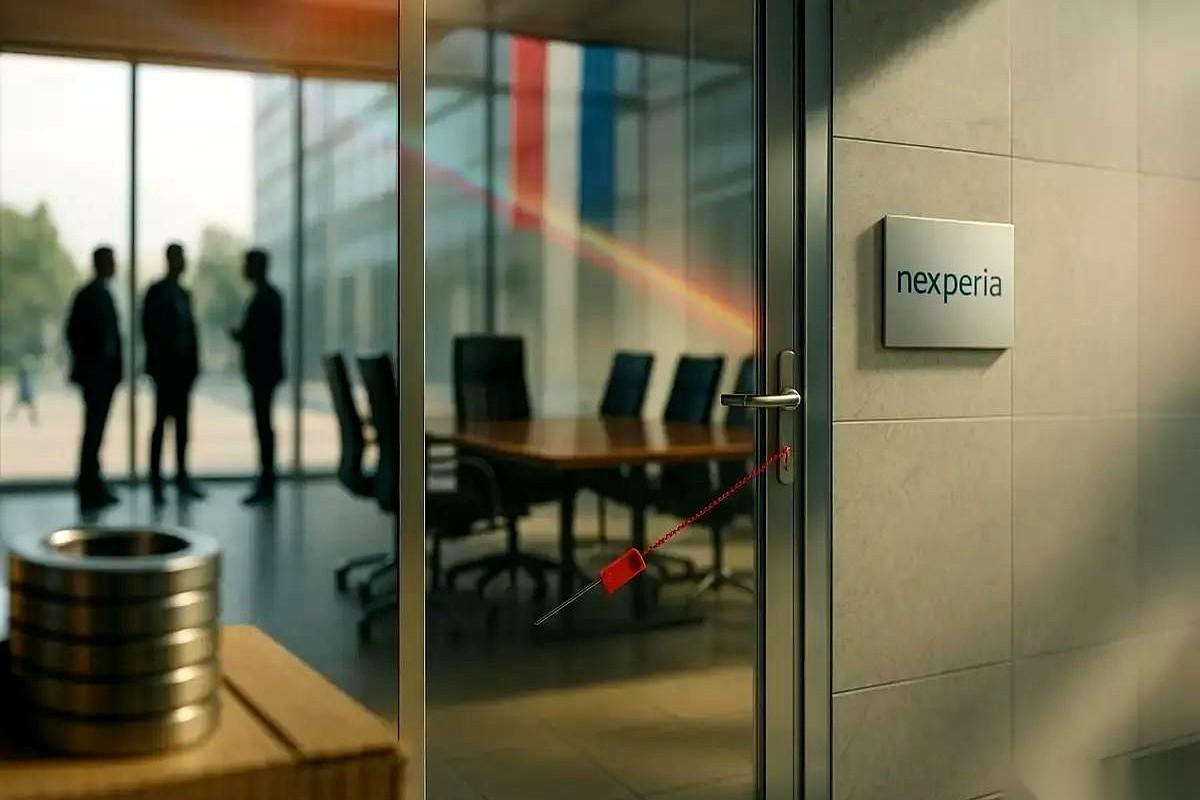 前脚，咱家的芯片公司刚被人家摁在地上明抢，资产冻结，CEO都给换了。后脚，另一