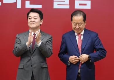 李在明阵营试图拉拢洪准杓，安哲秀强烈警告：“别被糖衣炮弹骗了”随着韩国大选氛