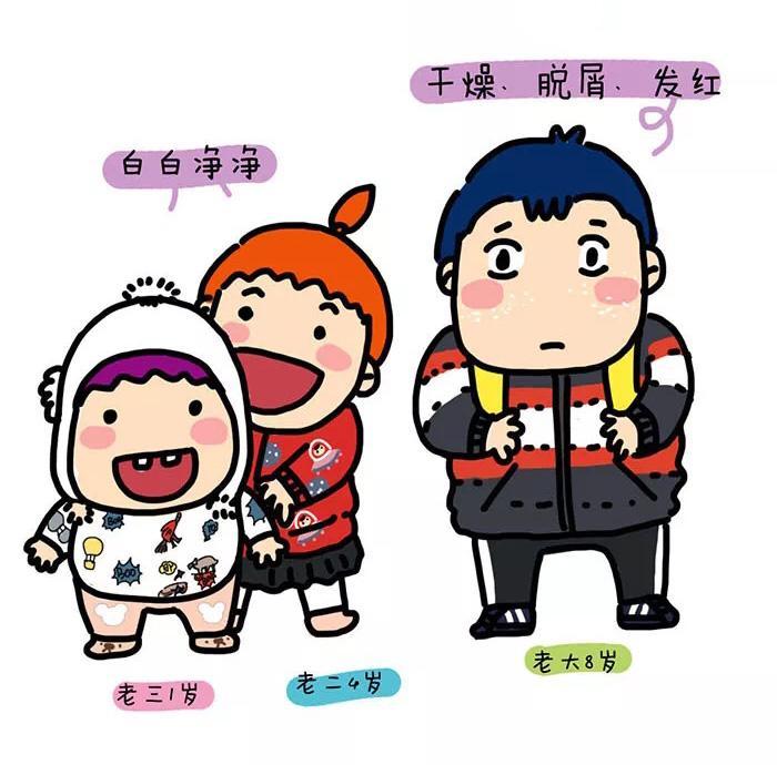 从娃脸上, 看得出谁是亲妈养的