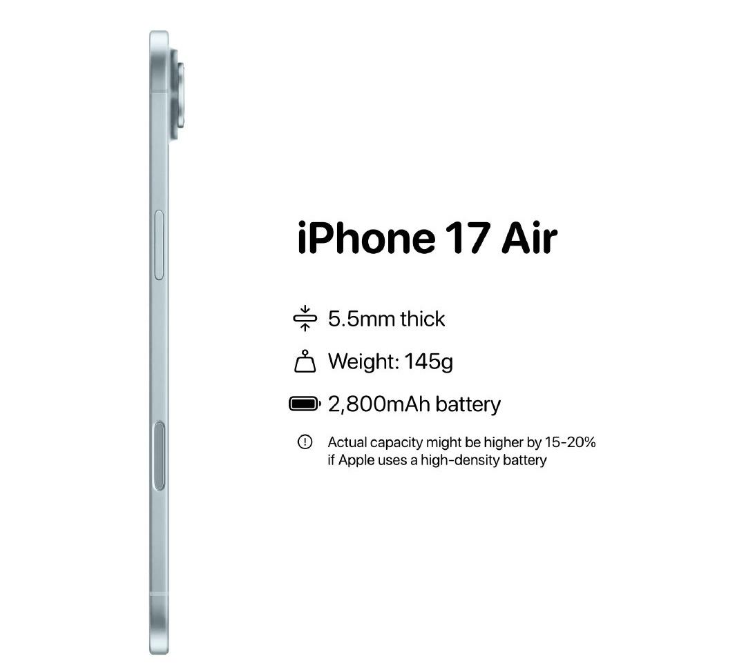 iPhone17Air这个操作真的把人惊呆啦续航历来都是用户的痛点所在，