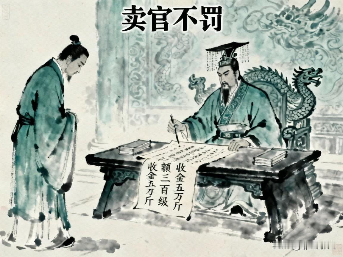 桑弘羊胆儿真肥，身为大司农，偷偷多弄了三百个官爵，卖了五万斤金子。公元前89年这