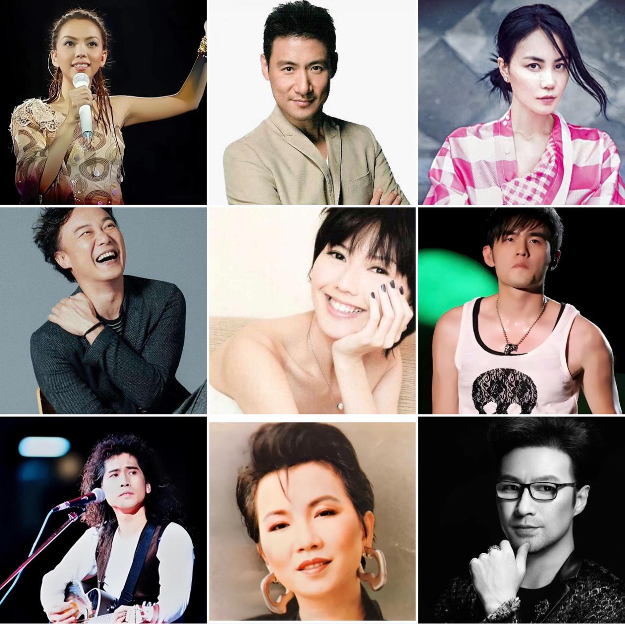 国民级音综《歌手》十季，被翻唱次数最多的十位歌手：第一位：张惠妹（30次）