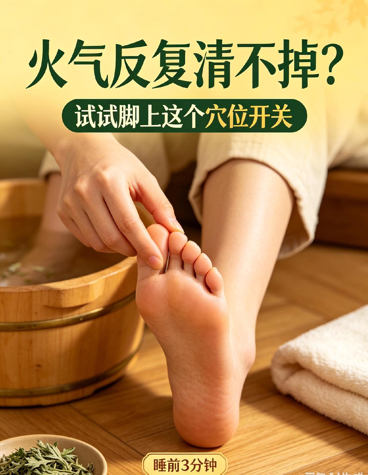 大敦穴：脚趾头上的疏肝开关，化解一身憋出来的火气⚠️温馨提示：内容仅作养生