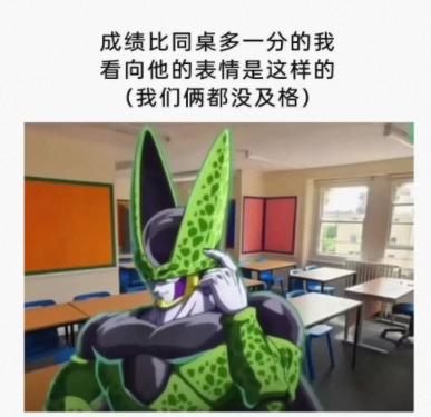 我们俩都没及格