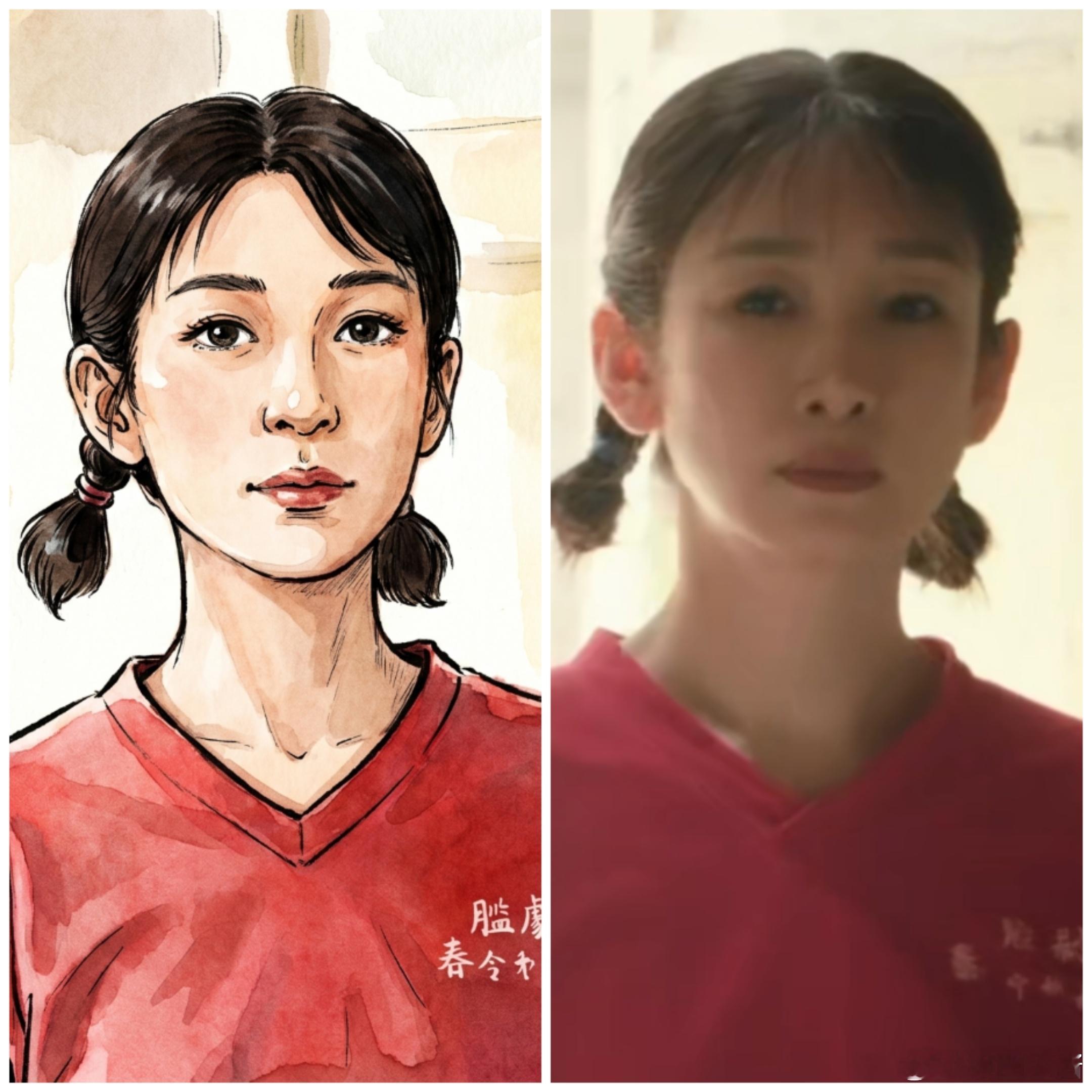 秦海璐好像语文书里的插画真的被秦海璐《主角》造型美到失语🥹整个人温婉沉静，气质