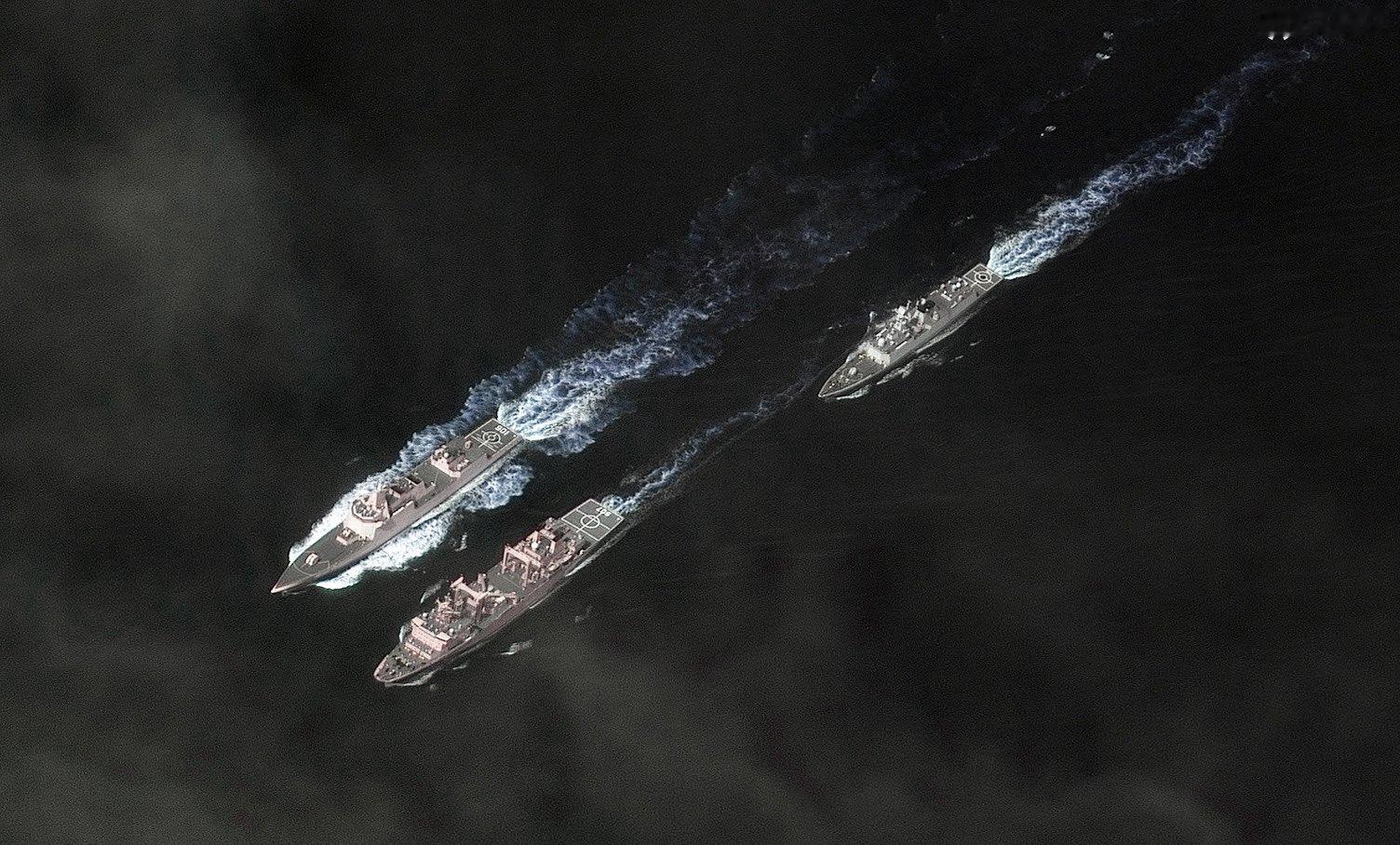 075海南舰编队远洋训练——美国Vantor公司(前MaxarIntellig