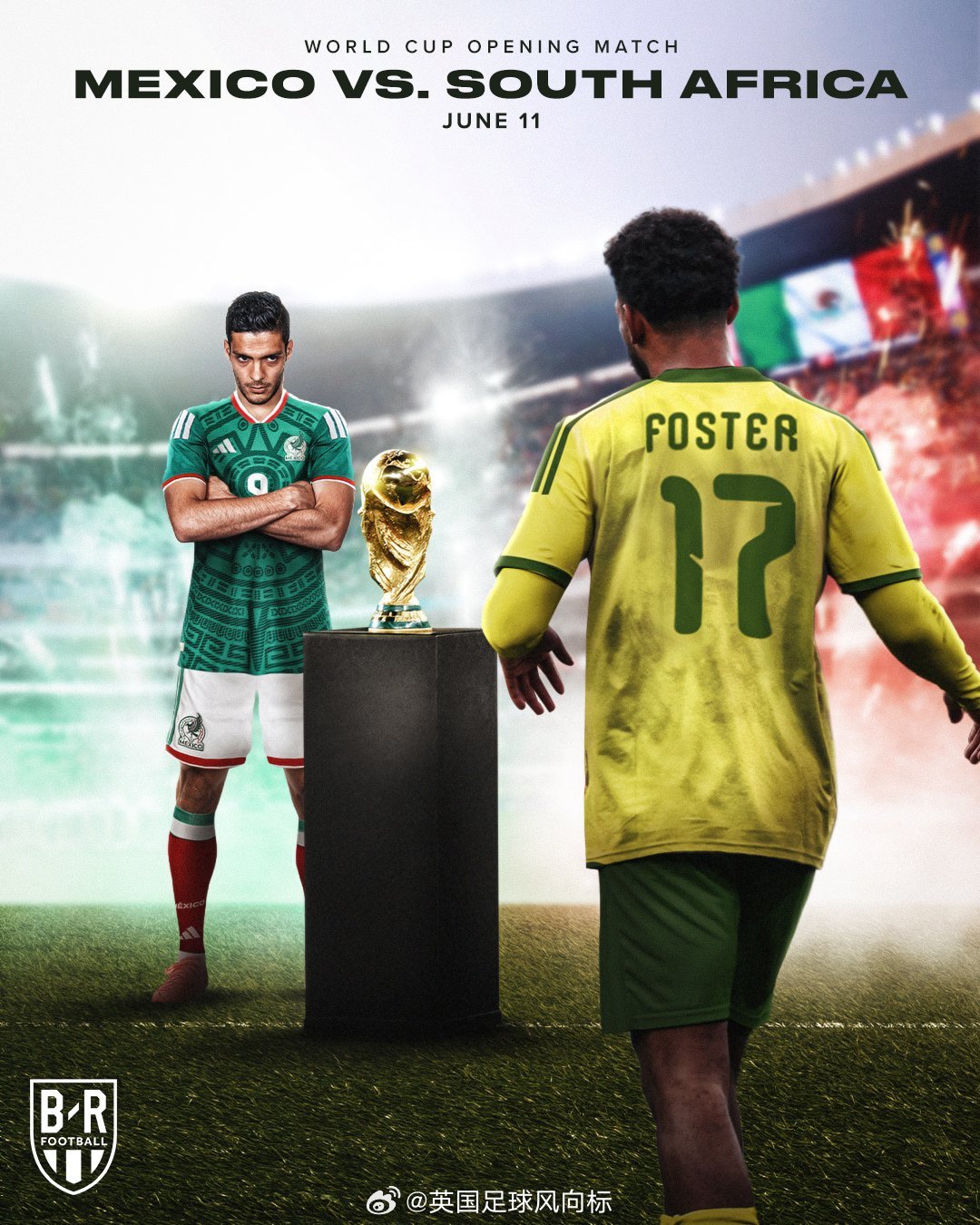 【轮回】16年前，2010年南非世界杯，揭幕战，东道主南非对阵墨西哥，约翰内斯堡