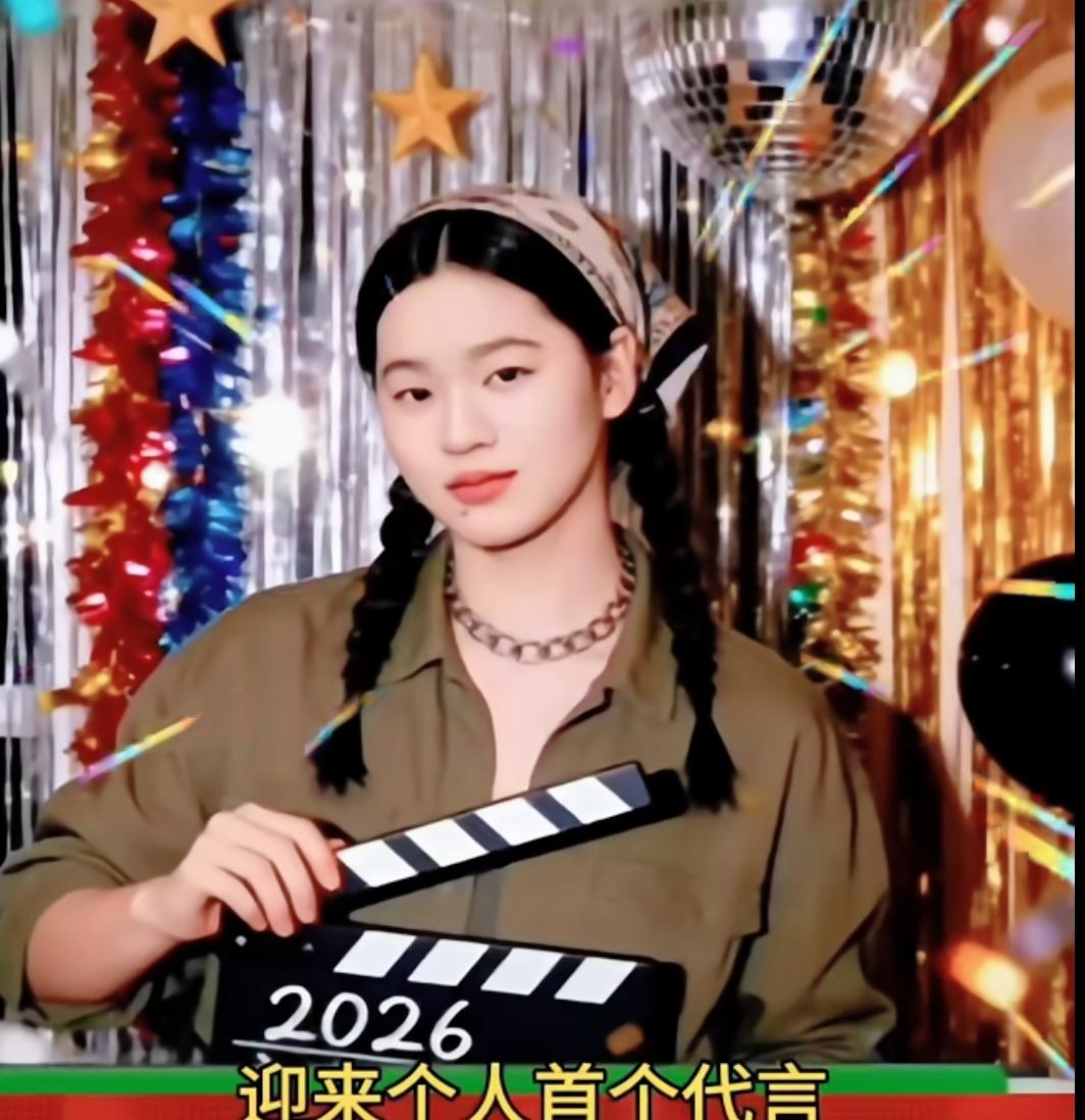 全红婵首个个人代言官宣！这造型也太绝了吧✨咱们婵宝真的太争气了！刚官宣成为