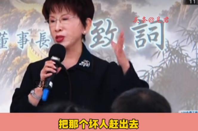 洪秀柱怼人从不含糊，向来直戳痛处！5月3日现身侯汉廷新书发布会，她当场