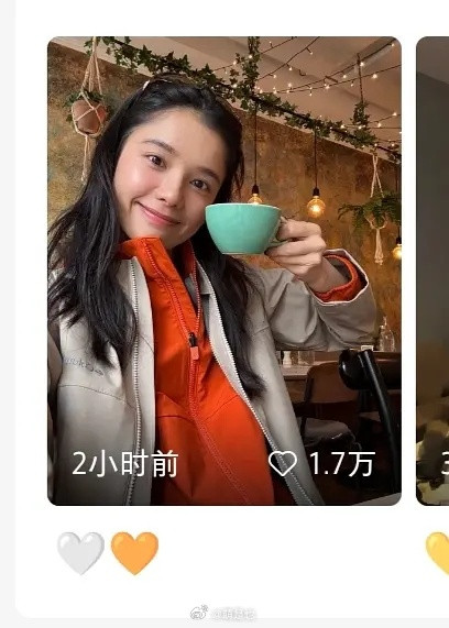 张婧仪好像对自己的素颜很自信​​​