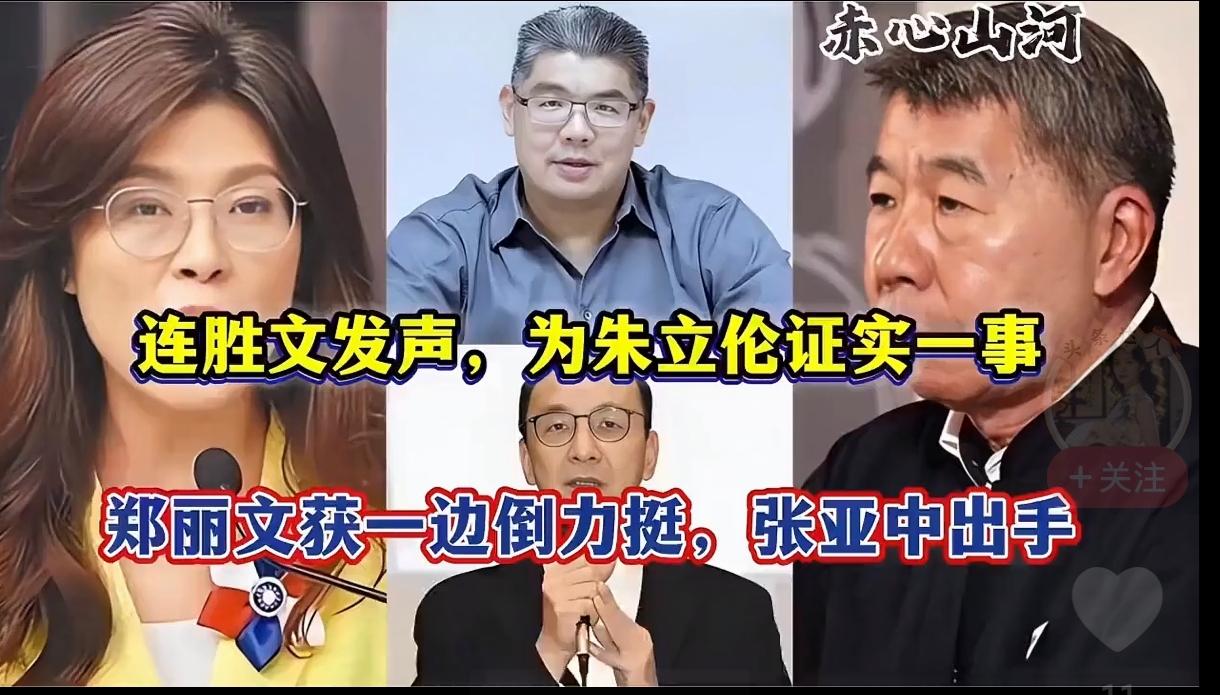 岛内局势生变！郑丽文与张亚中联手发力[鼓掌]震慑台独！郑丽文在岛内获得广泛支持