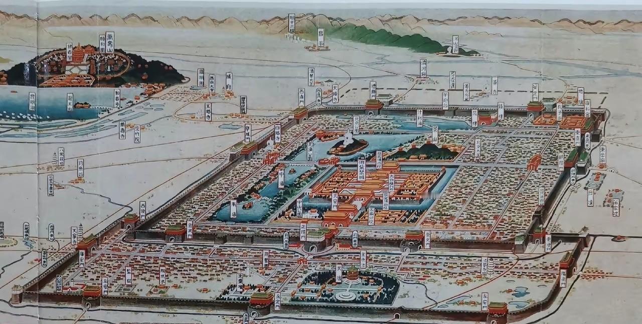 它不只画了街道和城墙，连黄河故道、铁路岔口、城门厚度都标得清楚。那时候日本陆军