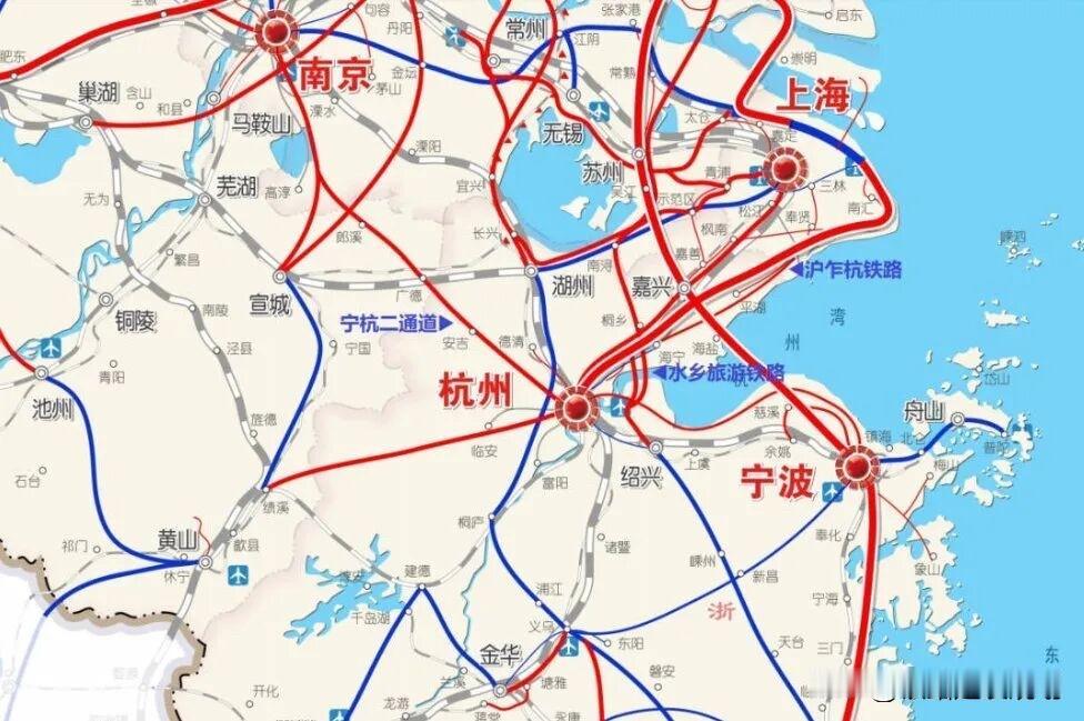 争取在"十五五"（2026-2030年）期间开工的3条高铁二通道为：宁杭高铁二通
