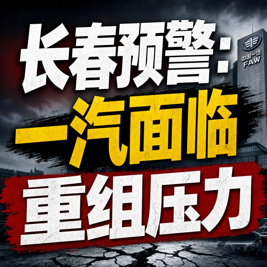一汽面临战略重组压力地方文件释放关键信号长春市工信局的一份征求意见稿，把一个