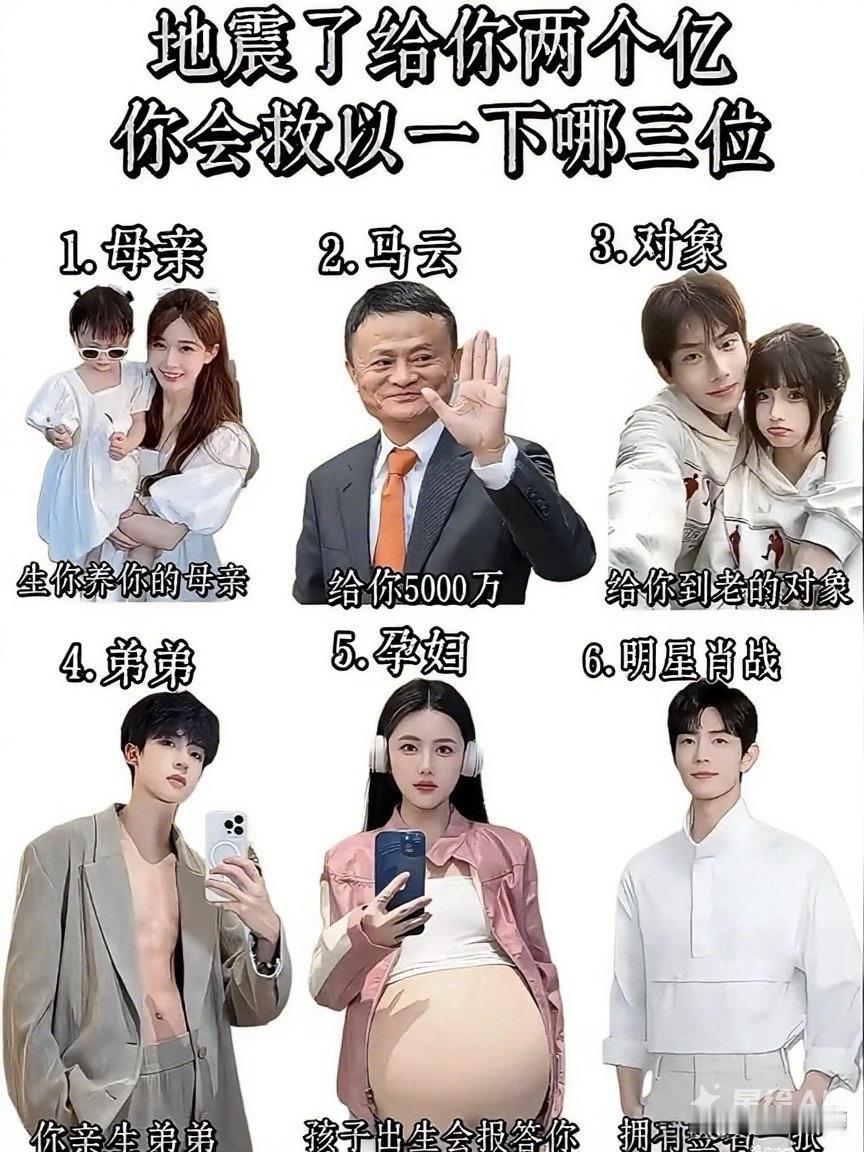 只能选择3位，你会怎么选😯