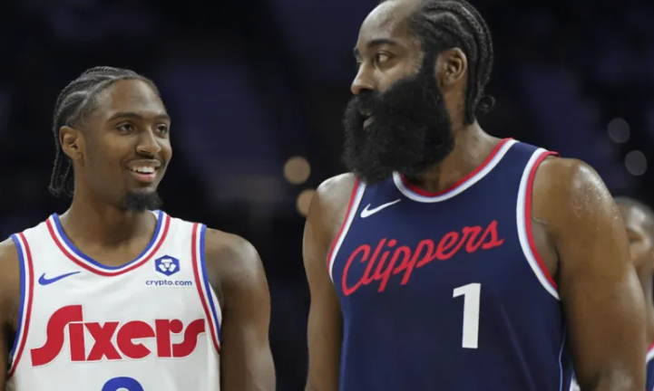 NBA常规赛，76人主场110-108战胜快船。赛后，76人后卫泰雷斯-马克西