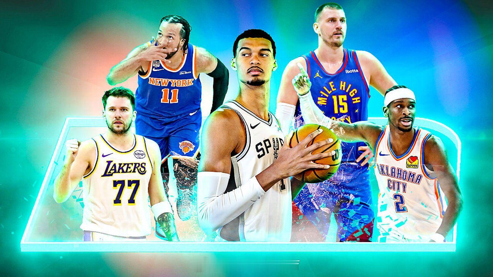 ESPN公布了新赛季NBA球员前十排名：1、约基奇2、文班亚马3、亚历山