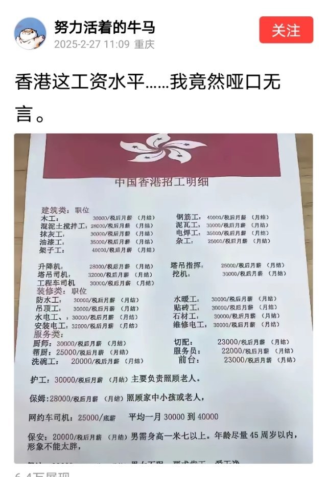 香港最的房价最低多少？