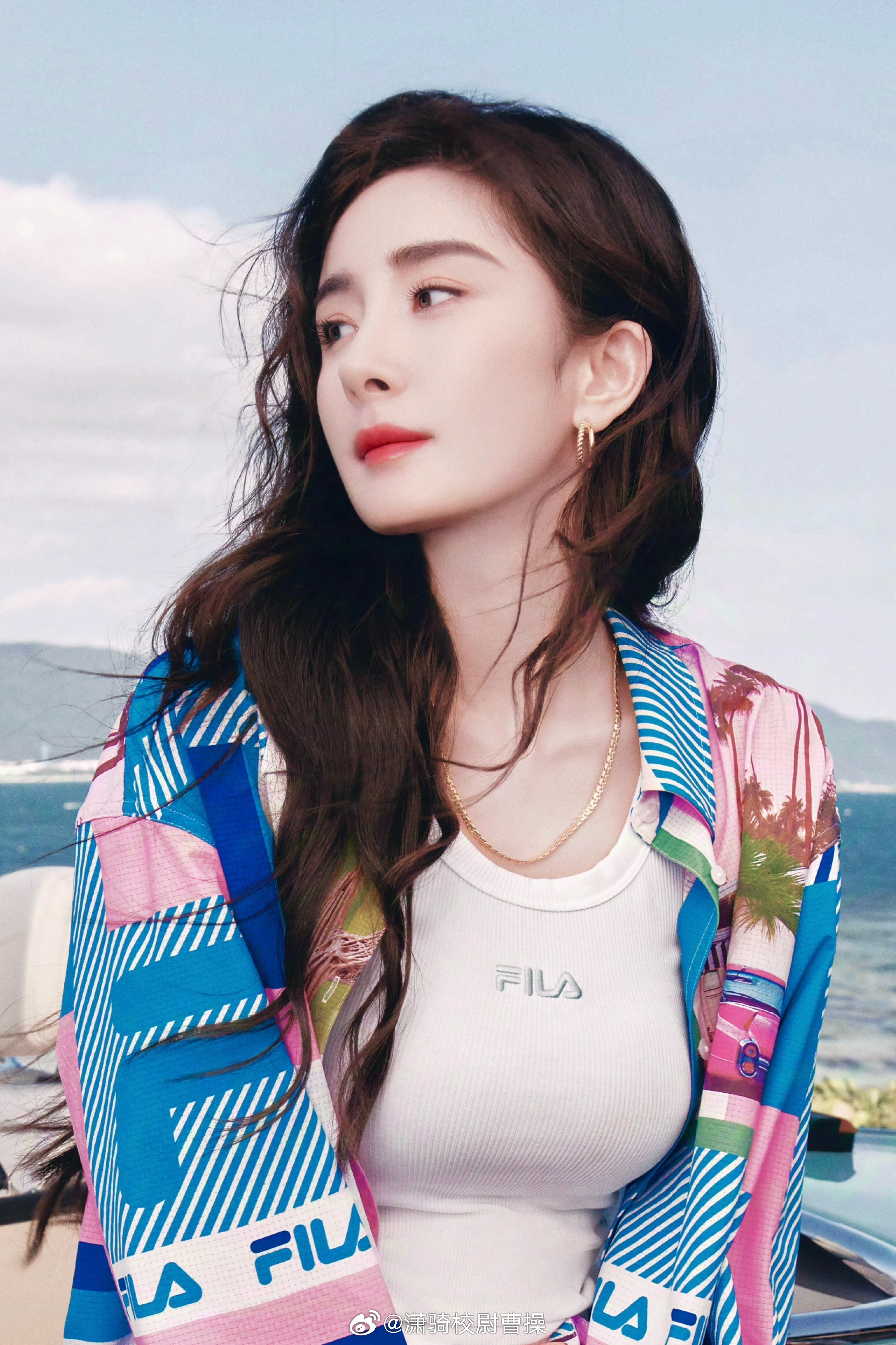 杨幂半成品广告成了杨幂FILA，好美好高级​​​