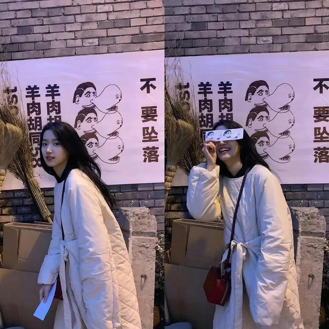 卢昱晓早期颜值能吊打内娱其她女明星了吧