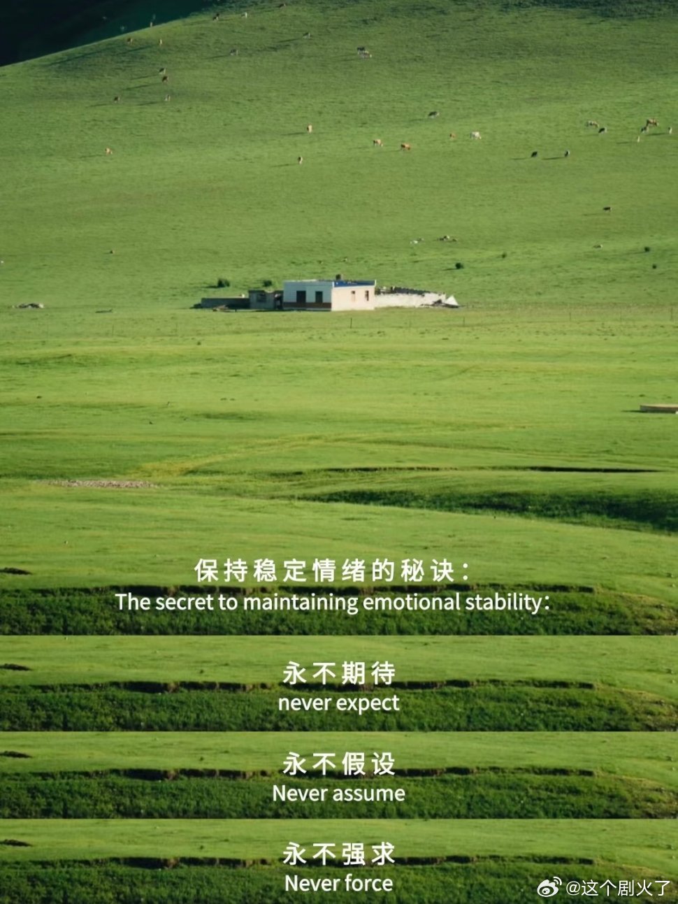 保持情绪稳定的秘诀！