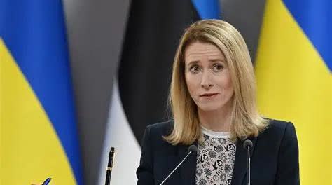 就在刚刚！ 欧盟又一位女强人发话了，就是卡拉斯！ 这位女强人发言