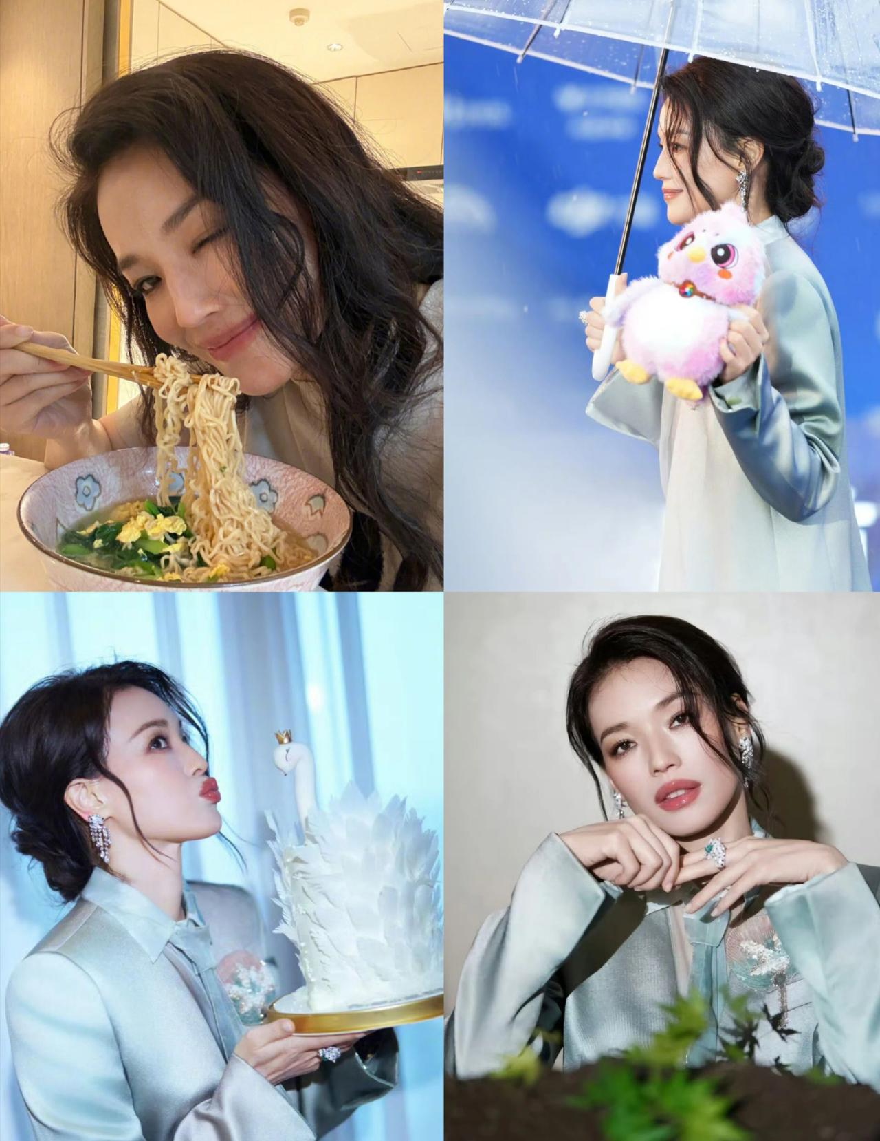 全网都夸舒淇松弛？一碗清水面戳破多少假象最近舒淇五十岁生日的状态刷爆了热搜。她担