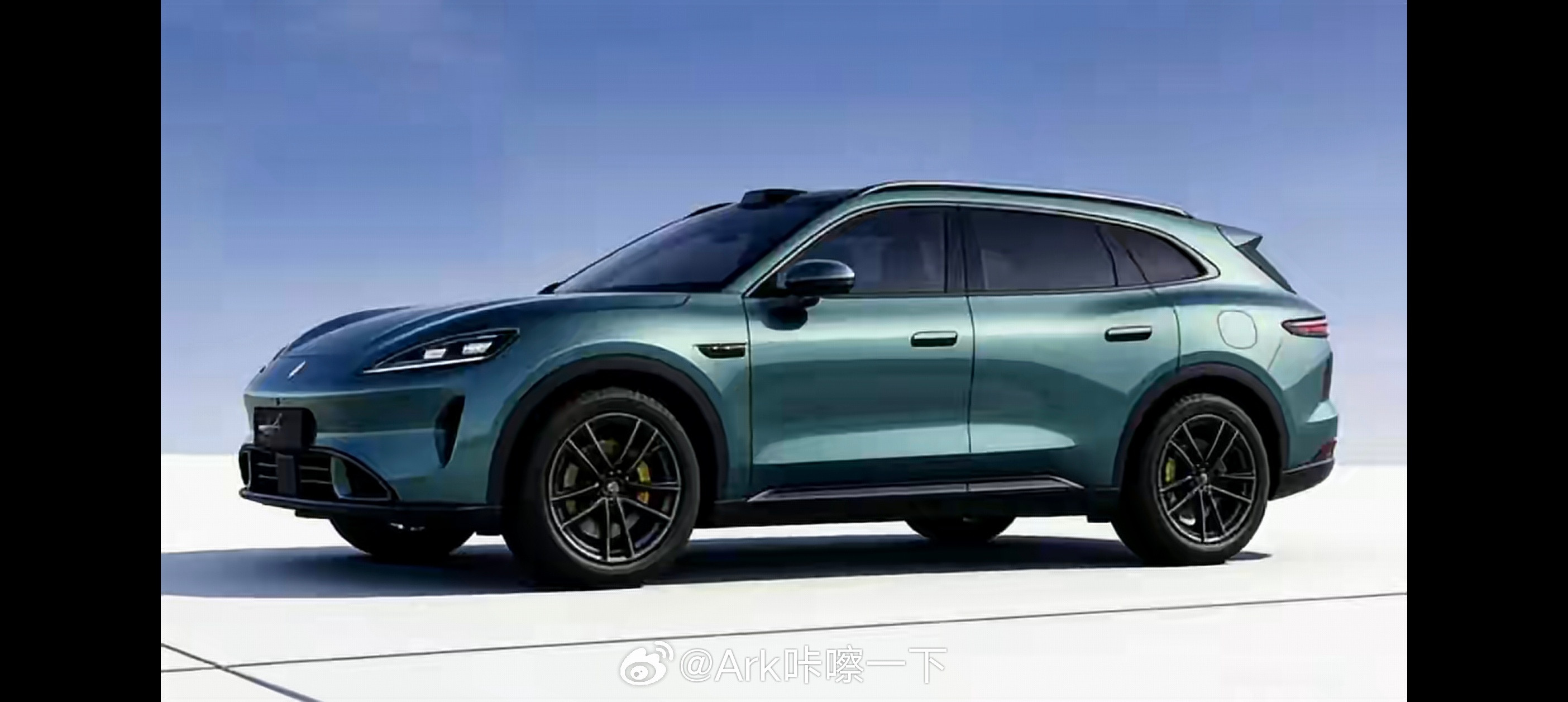 早鸭！有人照着尚界Z7给P了个SUV，你还别说挺好看的，比H5好看太多了哈哈