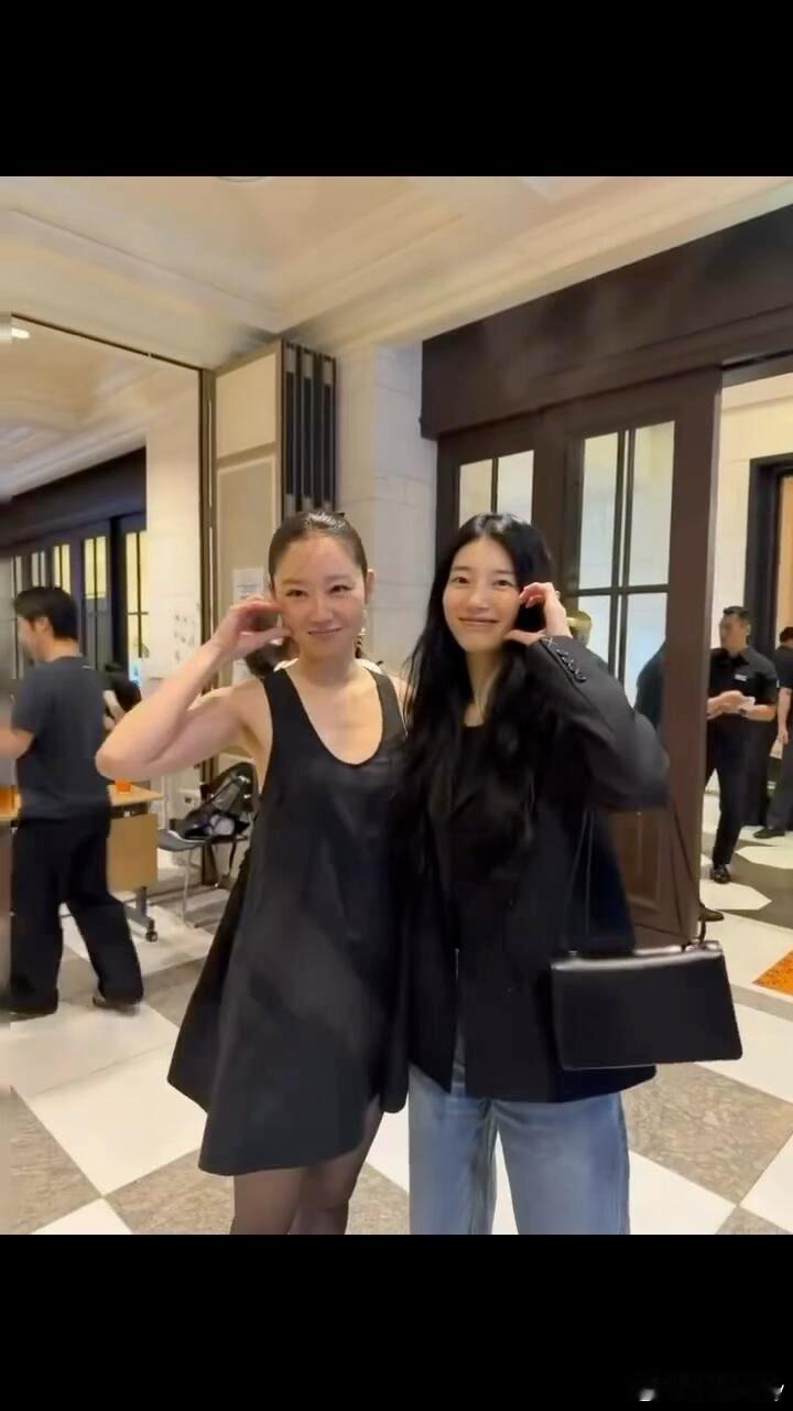金智媛裴秀智Rose都去支持孔孝真欧尼了！孔孝真新片试映会直接集齐一众韩系女神裴
