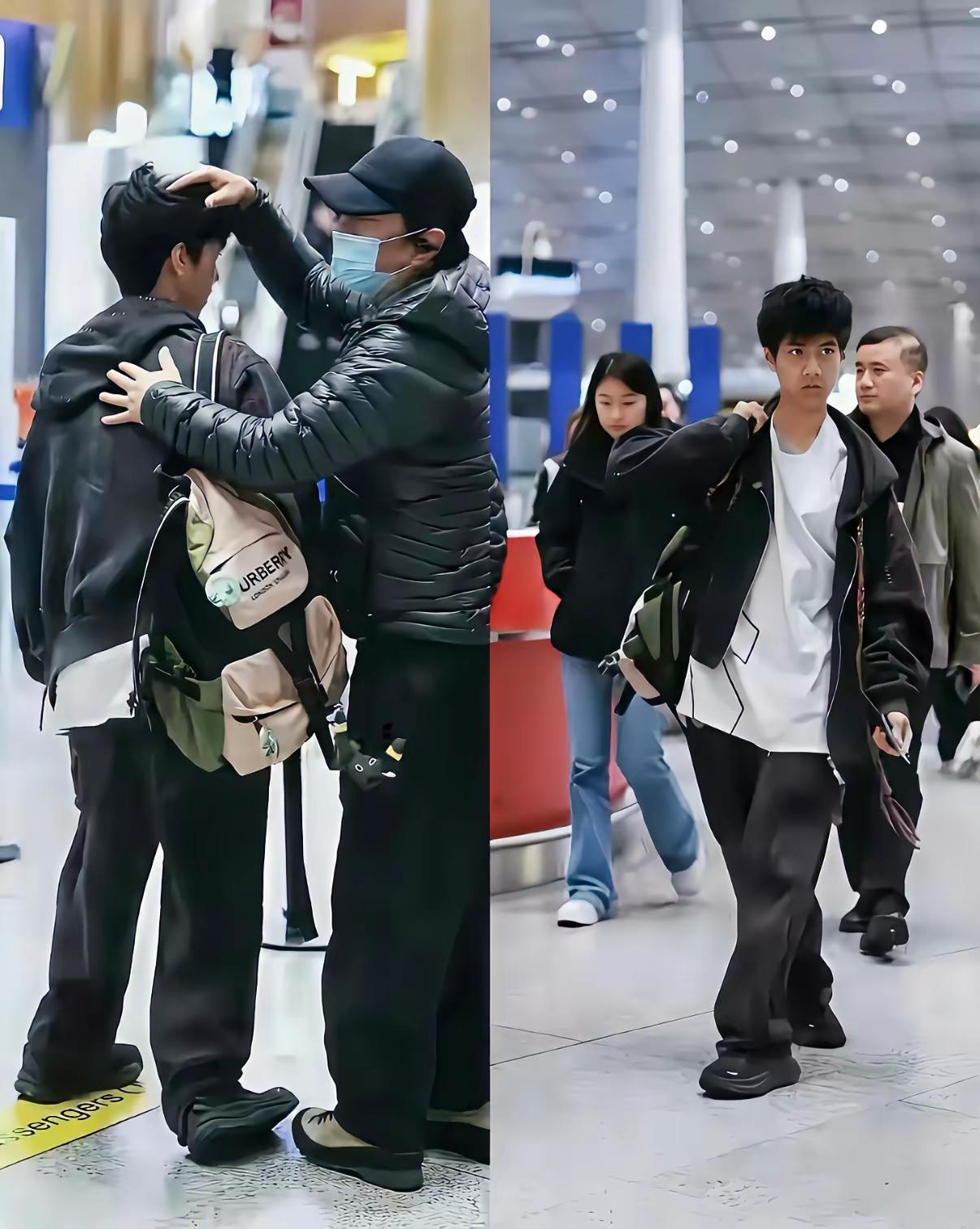 看了刘芸的儿子，更佩服张柏芝了！不比学习，俩人光站在那儿都差了一大截，张柏