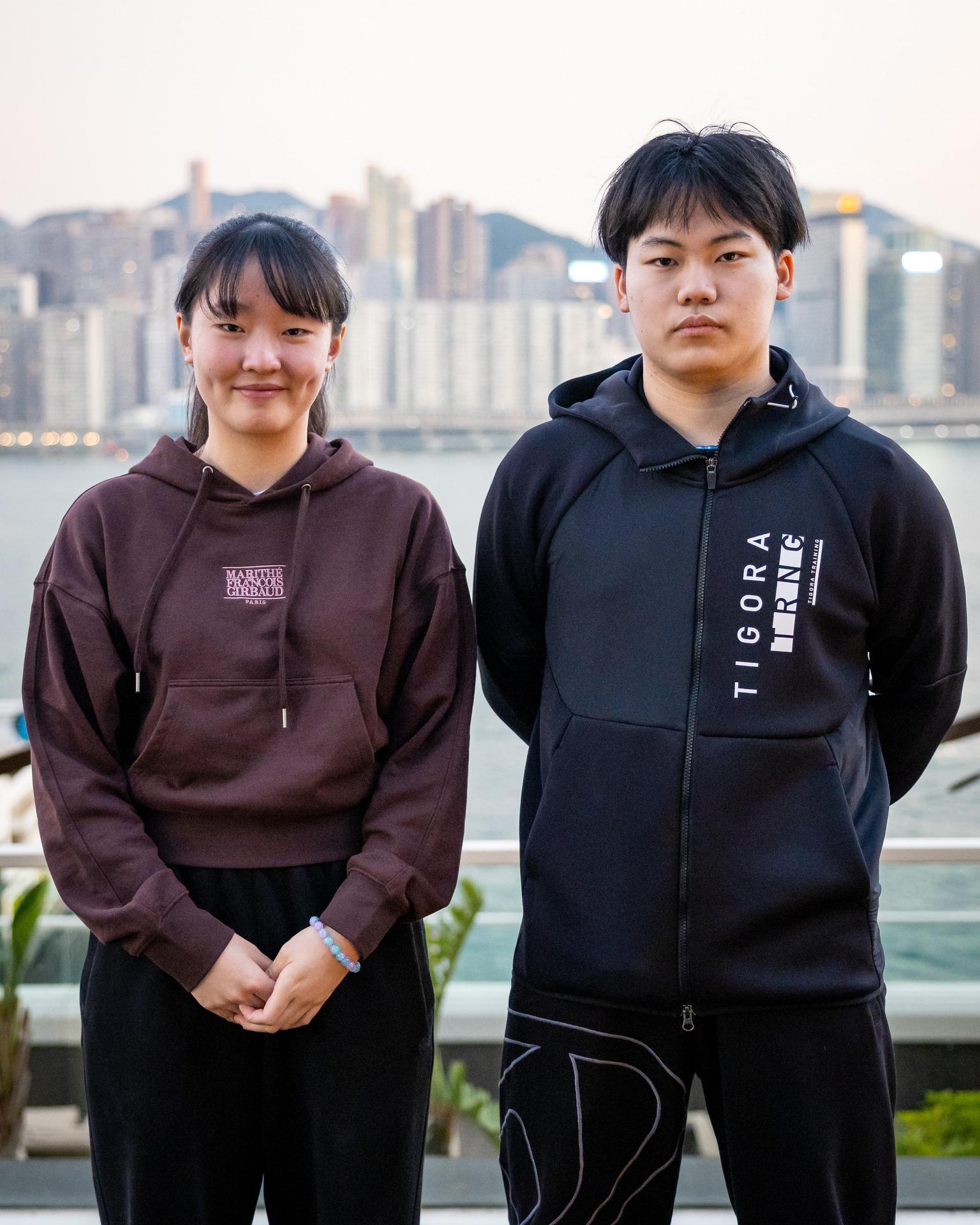 WTT: 2025香港总决赛混双的8对组合城市定妆照一览