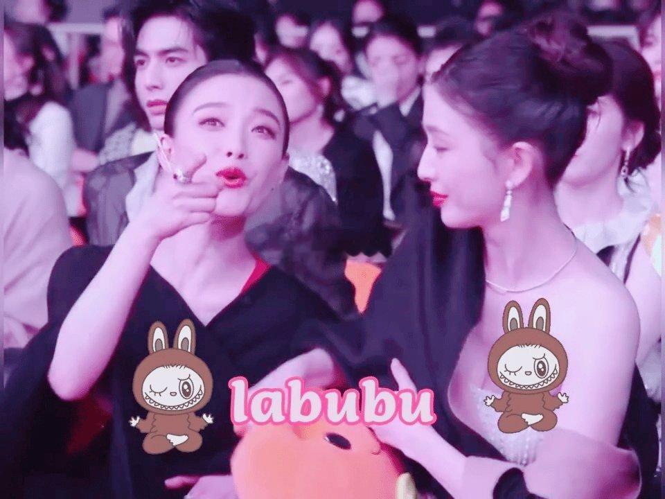 倪妮聊不完根本聊不完倪妮内场人缘也太绝了👏从和宋威龙轻松畅聊，到与佟丽娅亲