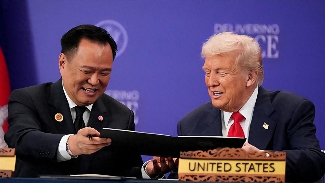 没给中美面子，特朗普刚宣布柬泰停火，中企承建大桥就被炸最近泰柬边境的局势，硬