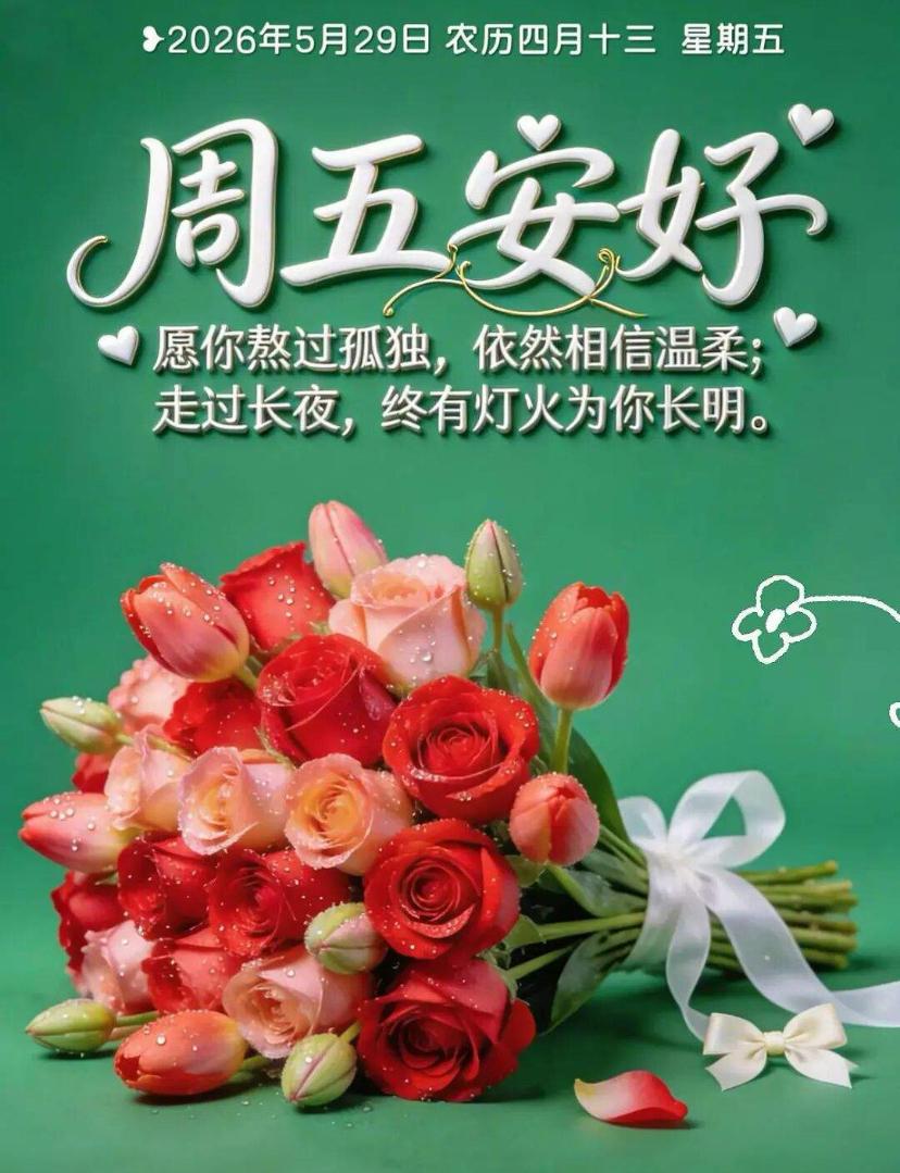 🌺☘️5./29.朝暮皆安稳.四季多锦绣🌺🌻晨光入浅夏，清风伴烟火。真