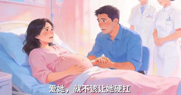 她疼到呕吐捶床，就是不肯打无痛！老公跪地哀求：求你了！真相让人心疼宫缩两小时，