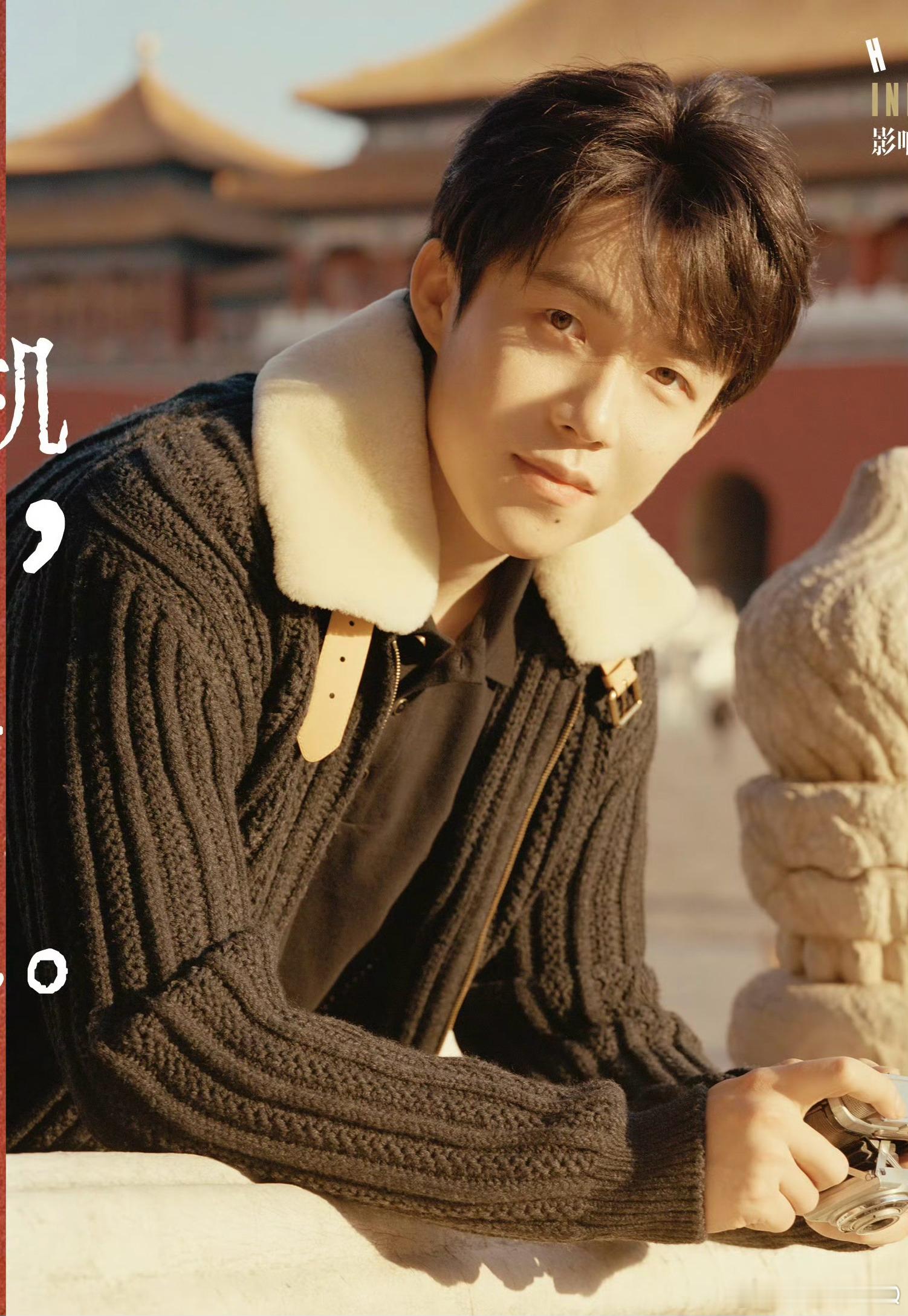 王楚钦时装男士封面好温柔好可爱🤩​​​