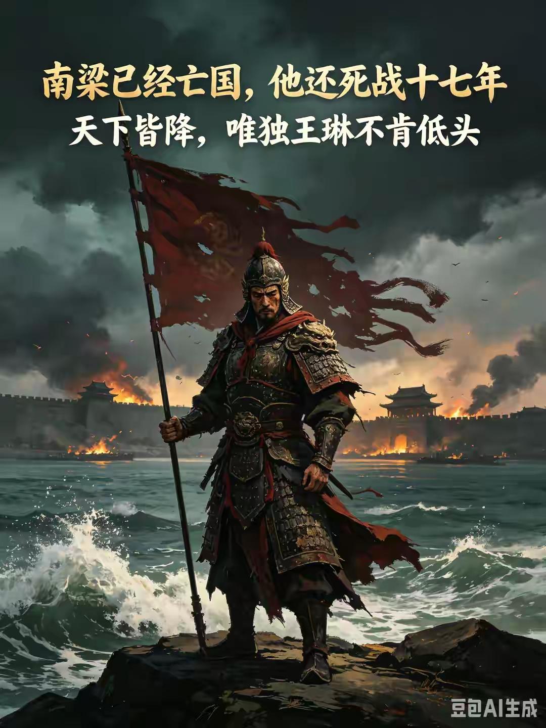 南梁已经亡国，他还死战十七年！天下皆降，唯独王琳不肯低头创作声明：历史人
