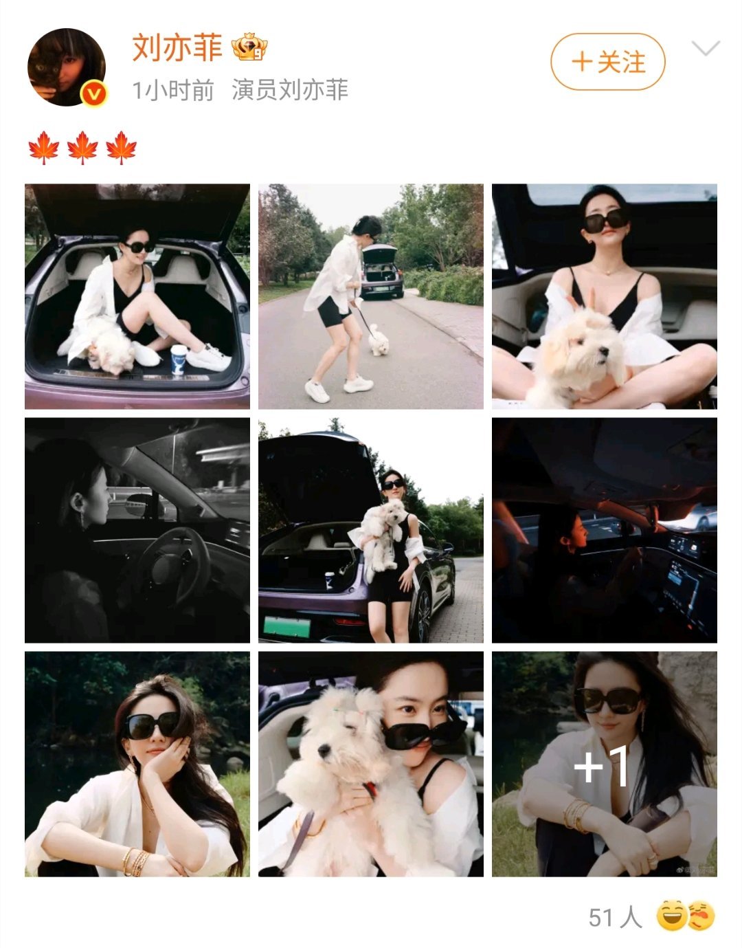 啊啊啊美我一大跳！！！刘亦菲真的好好看，状态好到尖叫！​​​