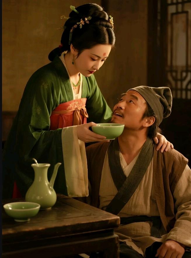 虽说大郎个矮小却把金莲当成宝哪知爱情皆付错～～～？上联：大郎个矮小；