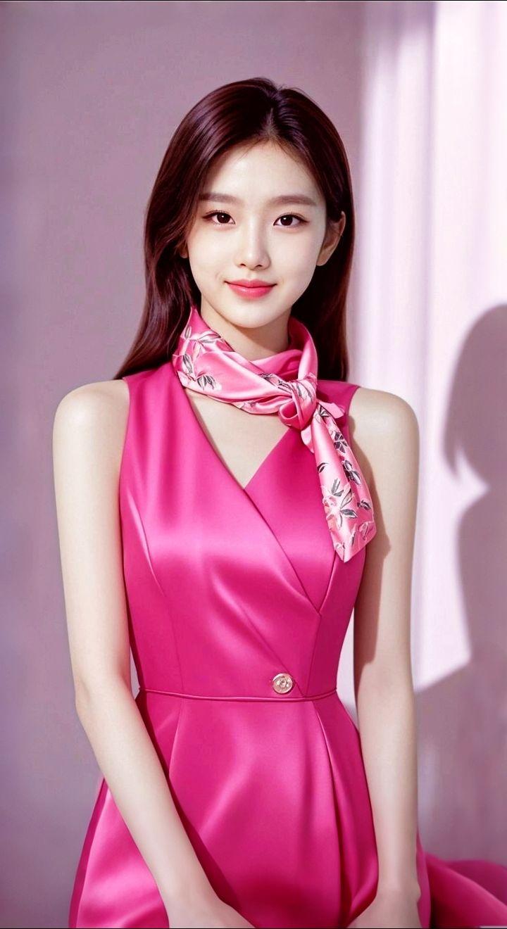 AI扩图AI粉韵佳人