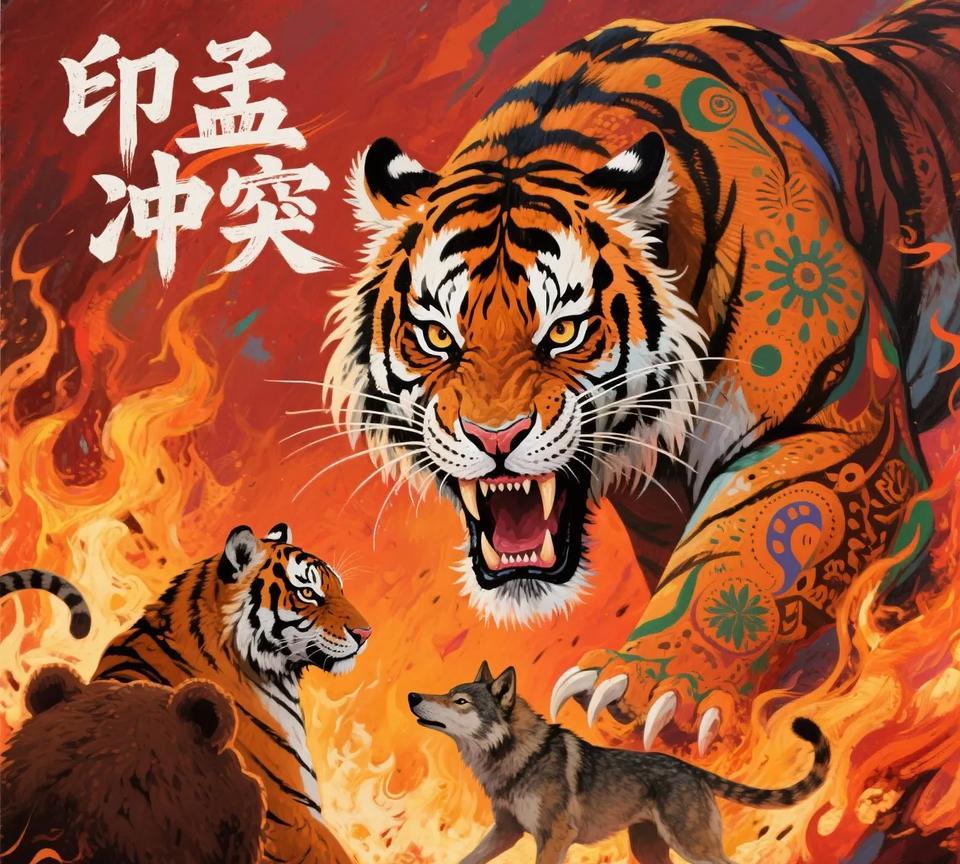 印度不敢朝巴基斯坦下手，竟然对着孟加拉国干起来了，真是南亚“小肚鸡肠”代表！印