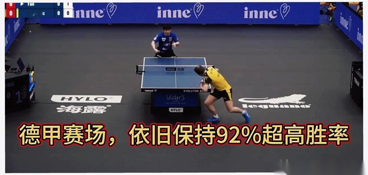 樊振东重返国乒的可能性正在持续增大。虽说他目前征战德国联赛，不少球迷以为他这是要