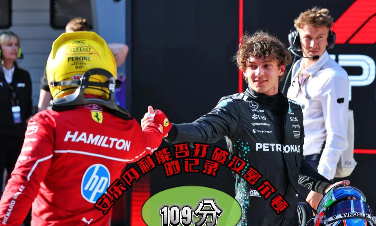 基米·安东内利能否在赛季结束前打破刘易斯·汉密尔顿保持的F1纪录？汉密尔顿的第