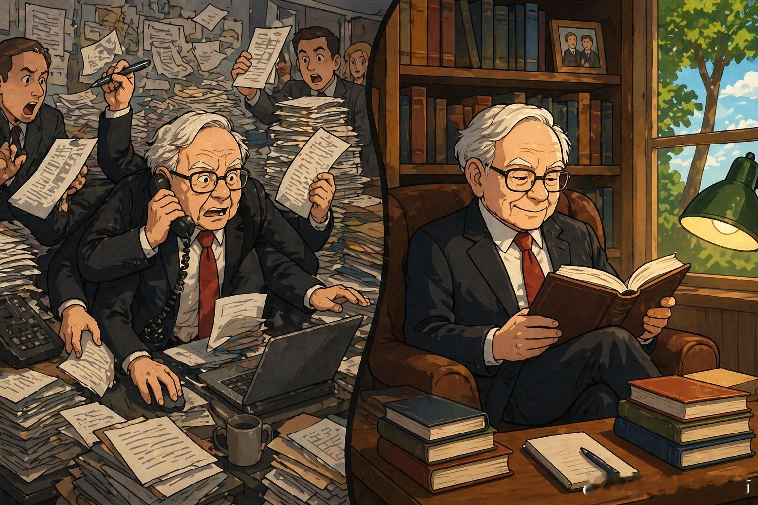 老牛的子夜沉思把时间夺回来：巴菲特如何用极致取舍，把一生过成高胜率的复利机器很