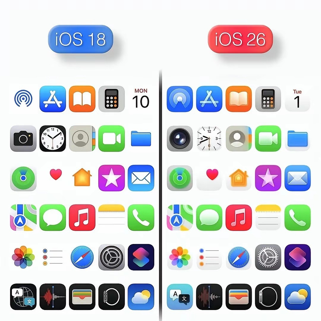 大家更喜欢iOS18还是iOS26？先来说说我的看法，各有各的好处，iOS
